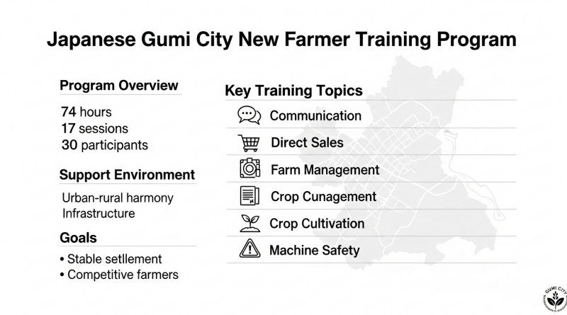 일본 구미시의 성공적인 귀농! 74시간 밀착 교육으로 농촌 정착 돕는다