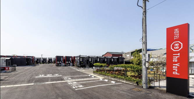 일본 HOTEL R9 The Yard의 외관